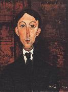 Amedeo Modigliani Portrait of Manuell (mk39) oil painting on canvas